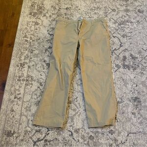 Dockers Beige Pants with Orange Accents